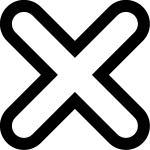 Cross SVG Icon